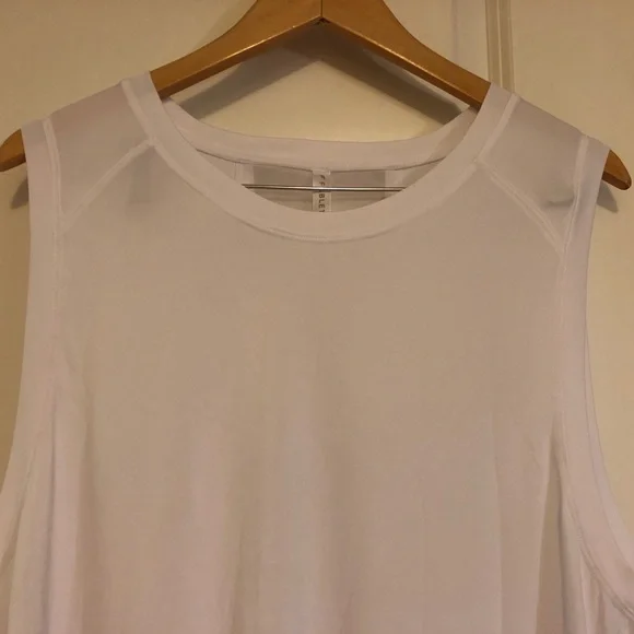 Fabletics Monet Back Tie Back Tank Top XXL White EUC - Picture 8 of 16